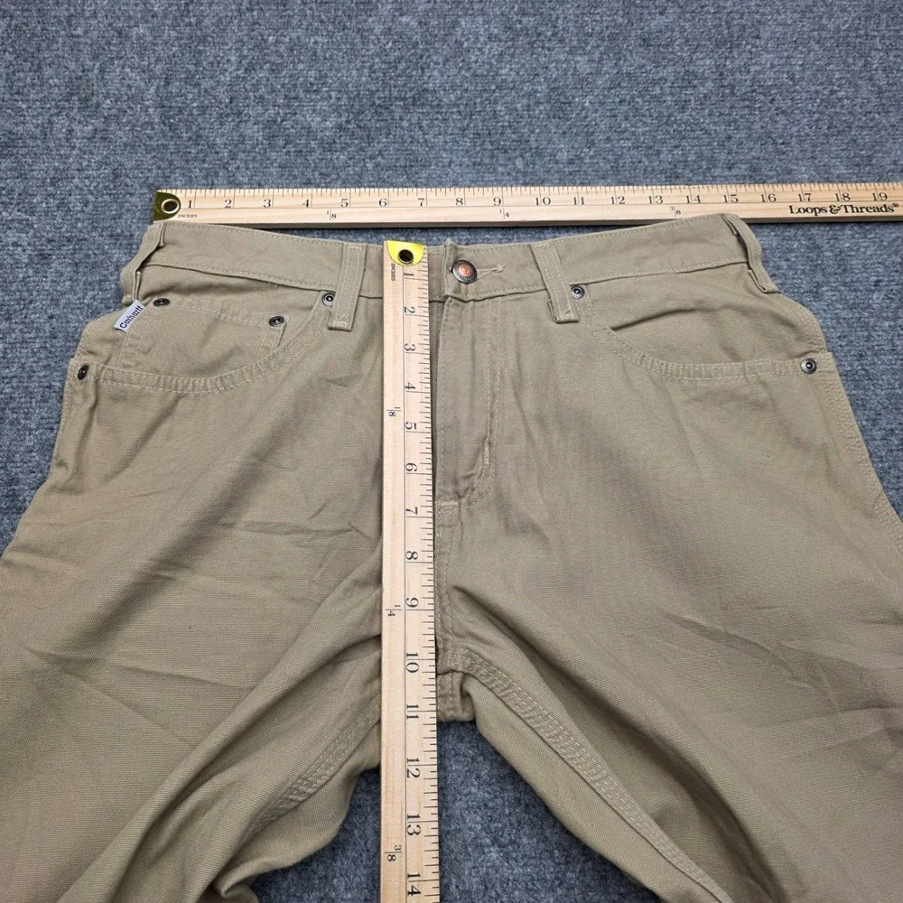 Vtg 2009 Carhartt Women's 8x30 Carpenter Pants NWT Golden Khaki Canvas WB159 GKH